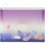 Папка на блискавці А5+ "Colourful Feather 03" товщиною 180 мкм, zip-lock 1462-93-A AXENT