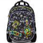 Рюкзак шкільний напівкаркасний Education "Swag" чорний K21-700M-1 (LED) KITE